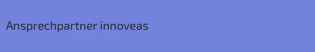 Ansprechpartner innoveas